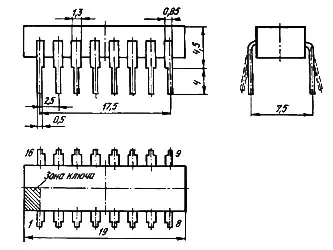 К500ЛЛ210 микросхема фото 2 К500ЛЛ210 микросхема фото 2