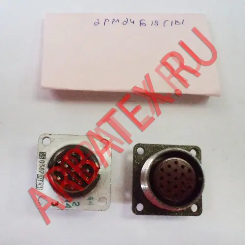 2РМ24Б19Г1В1 Разъемы 2РМ, 2РМТ, 2РМГ, 2РМДТ, ОНЦ-РГ фото фото 6