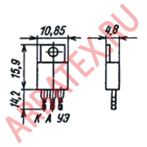 ТС106-10-6-3 тиристор фото 3