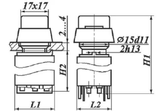 П2КНТА2-В переключатель фото 3