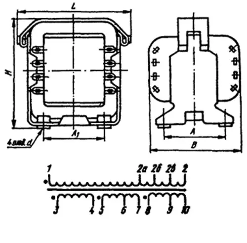ТН24-115-400В трансформатор фото 3 ТН24-115-400В трансформатор фото 3