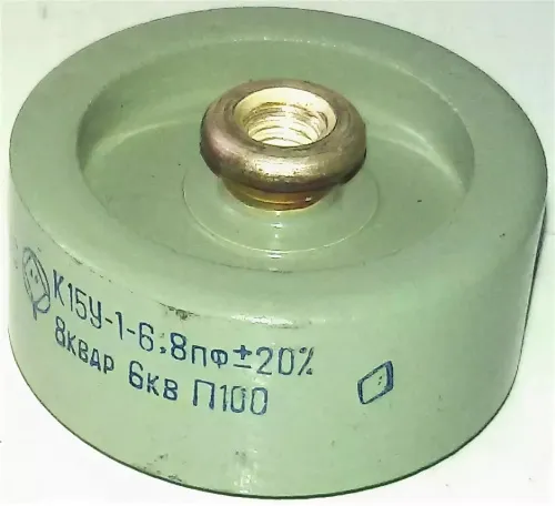 К15У-1А 6кВ 6.8 пф 8квар фото 2